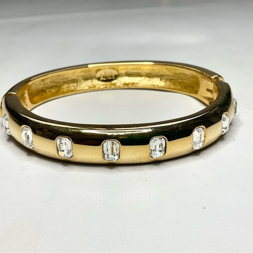 Joan Rivers Flashy Crystals Bangle Couture Costume